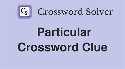 Particular ability (5) Crossword Clue .